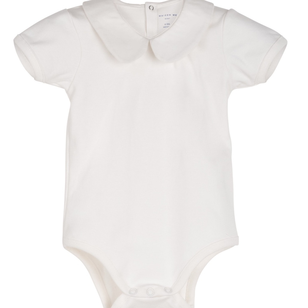 Maison Me Baby Onesie with Collar
